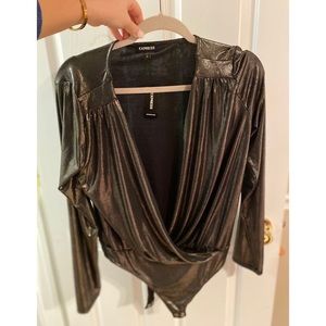 Express Metallic Bodysuit